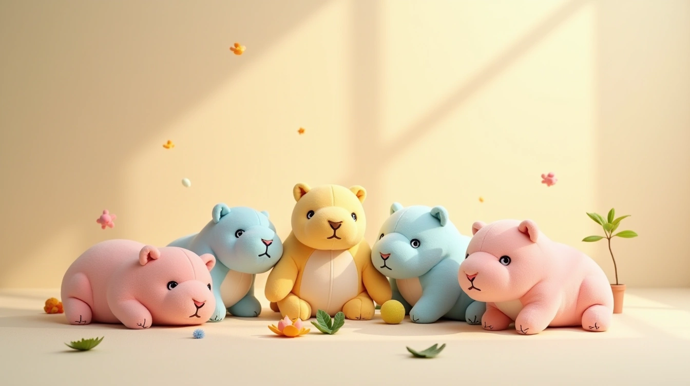 Vos questions sur les peluches capybara